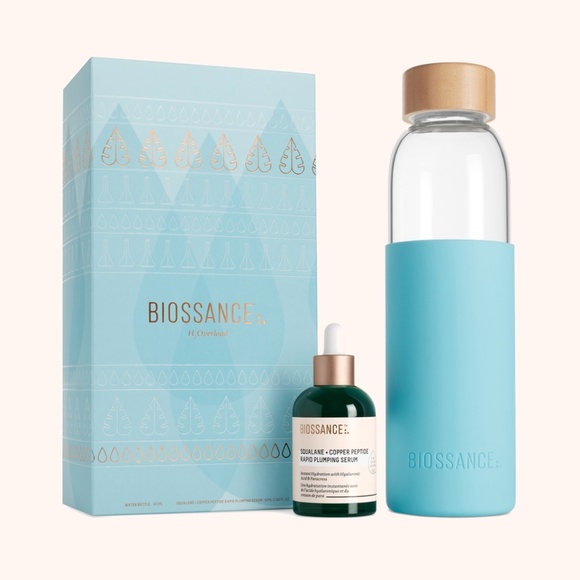 Biossance H2 Overload Set (Squalane Serum 50mL & 16oz Water Bottle) - Picture 1 of 3